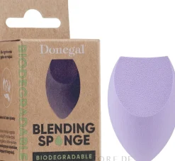 Abbaubarer Make-up-Schwamm violett