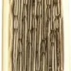 Abgewinkelte Pinzette für Augenbrauen, golden