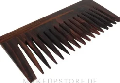 Afro-Kamm aus Rosenholz 13,5 cm