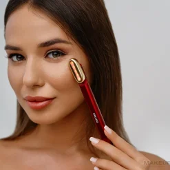 Anti-Aging-Gesichtsmassagegerät mit Goldspitze