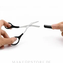 Augenbrauenkorrektur-Set, schwarz