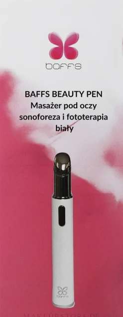 Augenmassagegerät mit Phototherapie und Wärmefunktion weiß