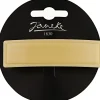 Automatische Haarspange JG45020G CRN 9x 2.5 cm milchig