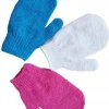 Bade- und Massagehandschuh, rosa