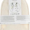 Badehandschuh mit Luffa und Baumwolle