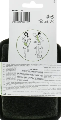 Badehandschuh schwarz