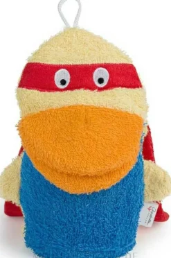 Badehandschuh Superheld