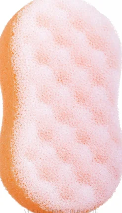 Badeschwamm 6019 oval orange
