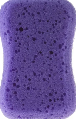 Badeschwamm 6019 weiß-violett