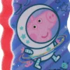 Badeschwamm für Kinder Peppa Pig Peppa-Astronaut rot