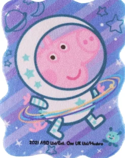 Badeschwamm für Kinder Peppa Pig Peppa-Astronaut rosa
