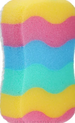 Badeschwamm 2in1 Regenbogen