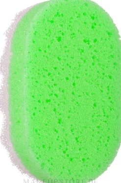 Badeschwamm oval grün