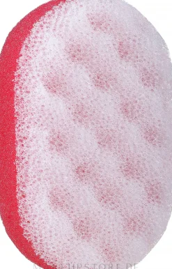 Badeschwamm oval rot