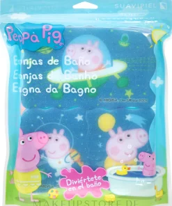 Badeschwamm Peppa Pig 3 St. Weltraum rosa