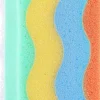 Badeschwamm, rechteckig, Regenbogen 29