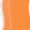 Badeschwamm Welle orange