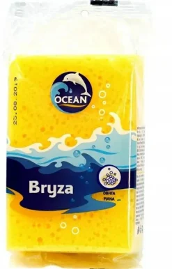 Badeschwamm zur Massage Bryza, gelb