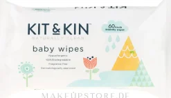 Biologisch abbaubare Feuchttücher für Babys ohne Geruch