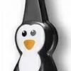 Blinkende Kinder-Zahnbürste mit Timer Pinguin