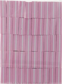 Bufferfeile Mini Körnung 100/180 50 St. rosa