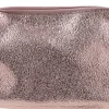 Damen-Kosmetiktasche mit Reißverschluss 'Crease', 98284, goldfarben