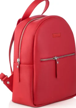 Damenrucksack Sleek and Chic rot