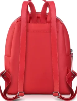 Damenrucksack Sleek and Chic rot