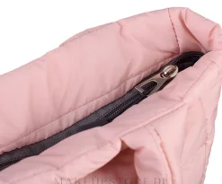 Damentasche Casual, gesteppt, puderrosa