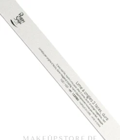 Doppelseitige harte Nagelfeile waschbar 100/100 weiß