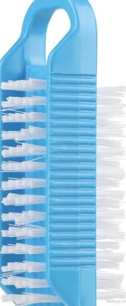 Doppelseitige Nagelbürste blau