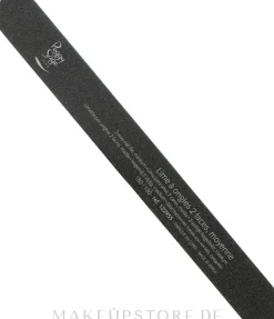 Doppelseitige Nagelfeile 180/180 schwarz
