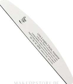 Doppelseitige Nagelfeile waschbar 180/180 weiß