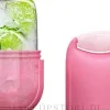 Eisroller mit Naturstein für Gesichts- und Körpermassage rosa