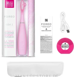Elektrische Schallzahnbürste mit Intensitätseinstellung Issa 2 Pearl Pink