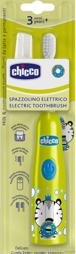 Elektrische Zahnbürste für Kinder ab 3 Jahren Zebra