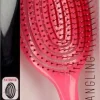 Entwirrbürste für langes Haar rosa