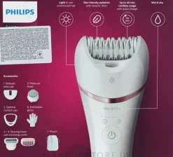 Epilierer für Nass- und Trockenepilation