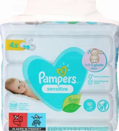 Feuchte Babytücher Sensitive 4x52 St.