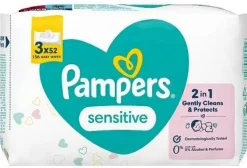 Feuchte Babytücher Sensitive 3x52 St.