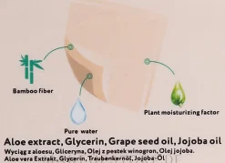 Feuchttücher aus Bambus mit Balsam