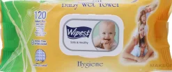 Feuchttücher für Kinder Hygiene 120 St.
