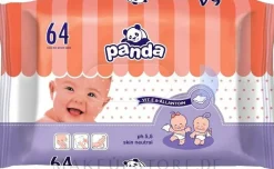 Feuchttücher Panda für Kinder 64 St.