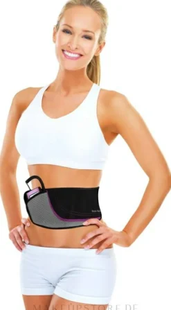 Fitnessgürtel für die Bauchmuskulatur violett