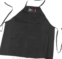 Friseurschürze schwarz