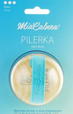 Fußfeile blau