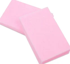 Fusselarme Tücher, 4x6 cm, 100 Stk., rosa