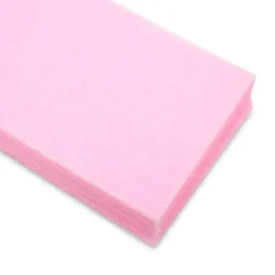Fusselarme Tücher, 4x6 cm, 100 Stk., rosa