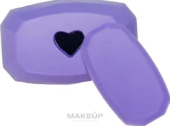 Gesichts- und Körpermassagegerät aus Silikon violett