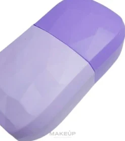 Gesichts- und Körpermassagegerät aus Silikon violett